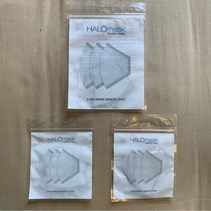 NEW Replacement HaloMask NanoFilter - Size Small - SEALED - Lot of 9 Filters